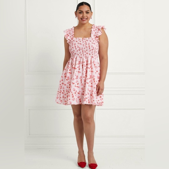 Hill House VALENTINES DAY The Crepe Elizabeth Nap Dress Capsule Love Letters - Picture 2 of 12